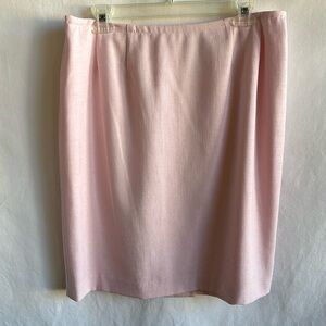 Jessica Howard pink lined skirt, size 14P